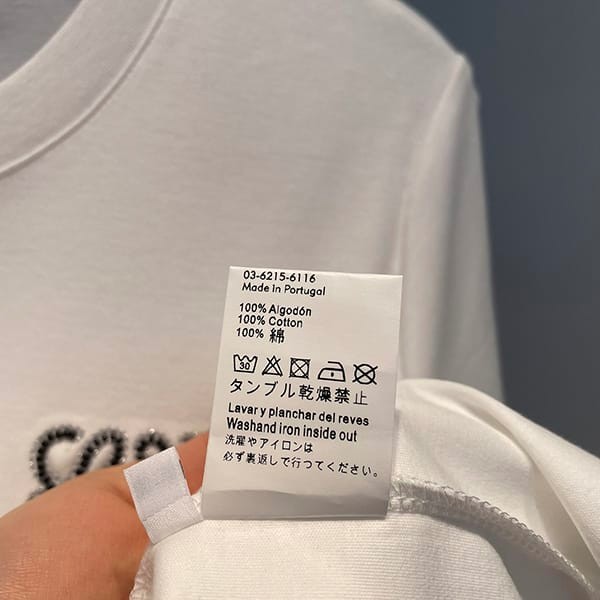 可愛いロエベ 偽物 アナグラム コットン Tシャツ 2色 lor28108